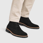 Heren Leren Enkellaarzen Slip On Elegant en Veelzijdig
