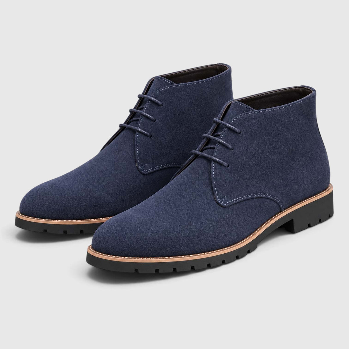 Herren Leder Stiefeletten Slip On Elegant und Vielseitig