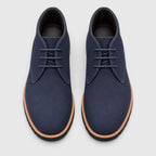 Heren Leren Enkellaarzen Slip On Elegant en Veelzijdig
