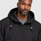 Veste légère d'extérieur pour hommes avec capuche