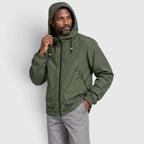 Veste légère d'extérieur pour hommes avec capuche