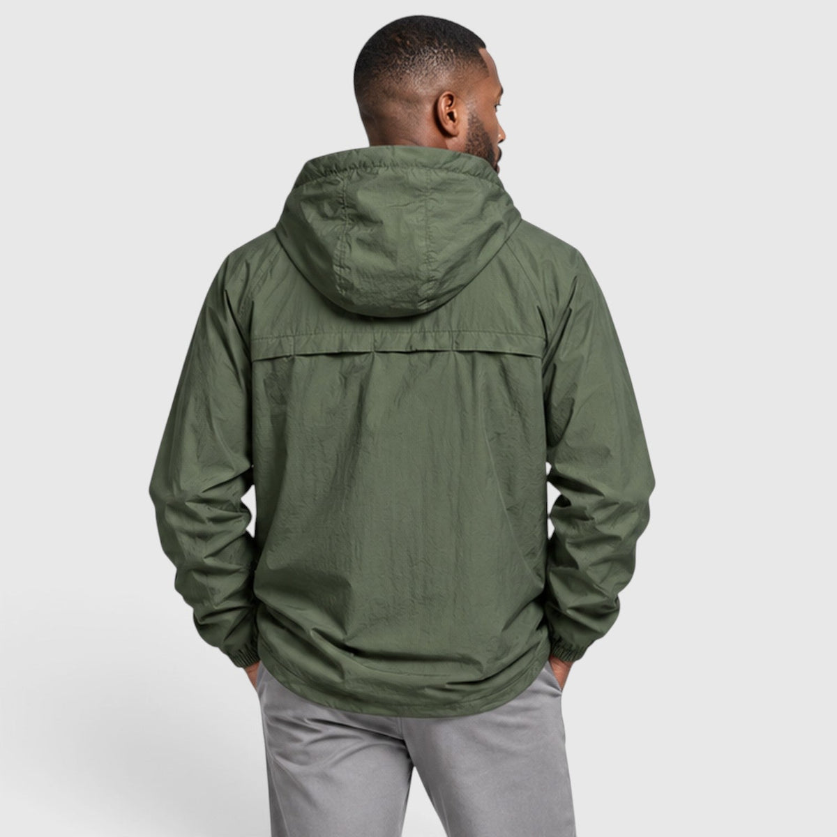 Veste légère d'extérieur pour hommes avec capuche