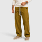 Herren Wide Leg Hose mit Kordelzug