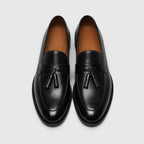 Herren Loafer in Lederoptik mit Quastendetail