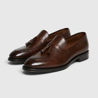 Herren Loafer in Lederoptik mit Quastendetail