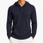 Sweat à capuche homme avec texture