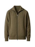 Cardigan homme à fermeture éclair