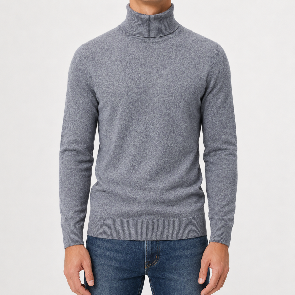 Herren Pullover mit Rollkragen