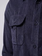 Heren Slim Fit Twill Overhemd van Katoen