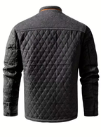 Veste matelassée homme avec col montant