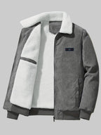 Veste homme avec doublure en teddy – Doublée et avec fermeture éclair