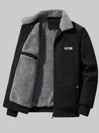 Veste homme avec doublure en teddy – Doublée et avec fermeture éclair