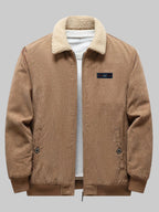 Veste homme avec doublure en teddy – Doublée et avec fermeture éclair
