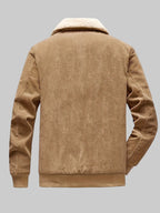 Veste homme avec doublure en teddy – Doublée et avec fermeture éclair