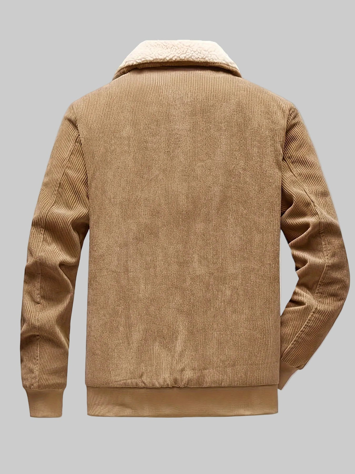 Veste homme avec doublure en teddy – Doublée et avec fermeture éclair