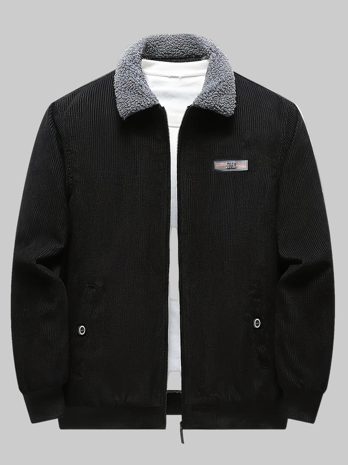 Veste homme avec doublure en teddy – Doublée et avec fermeture éclair