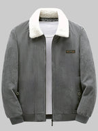 Veste homme avec doublure en teddy – Doublée et avec fermeture éclair