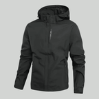 Waterdichte Winddichte Outdoor Jas – Lichtgewicht Unisex Laag - De Mode OutletBLACK-OC13V78