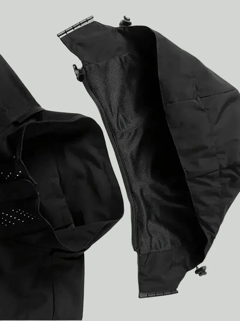 Veste de plein air unisexe déperlante et coupe-vent