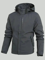 Waterdichte Winddichte Outdoor Jas – Lichtgewicht Unisex Laag - De Mode OutletBLACK-OC13V78