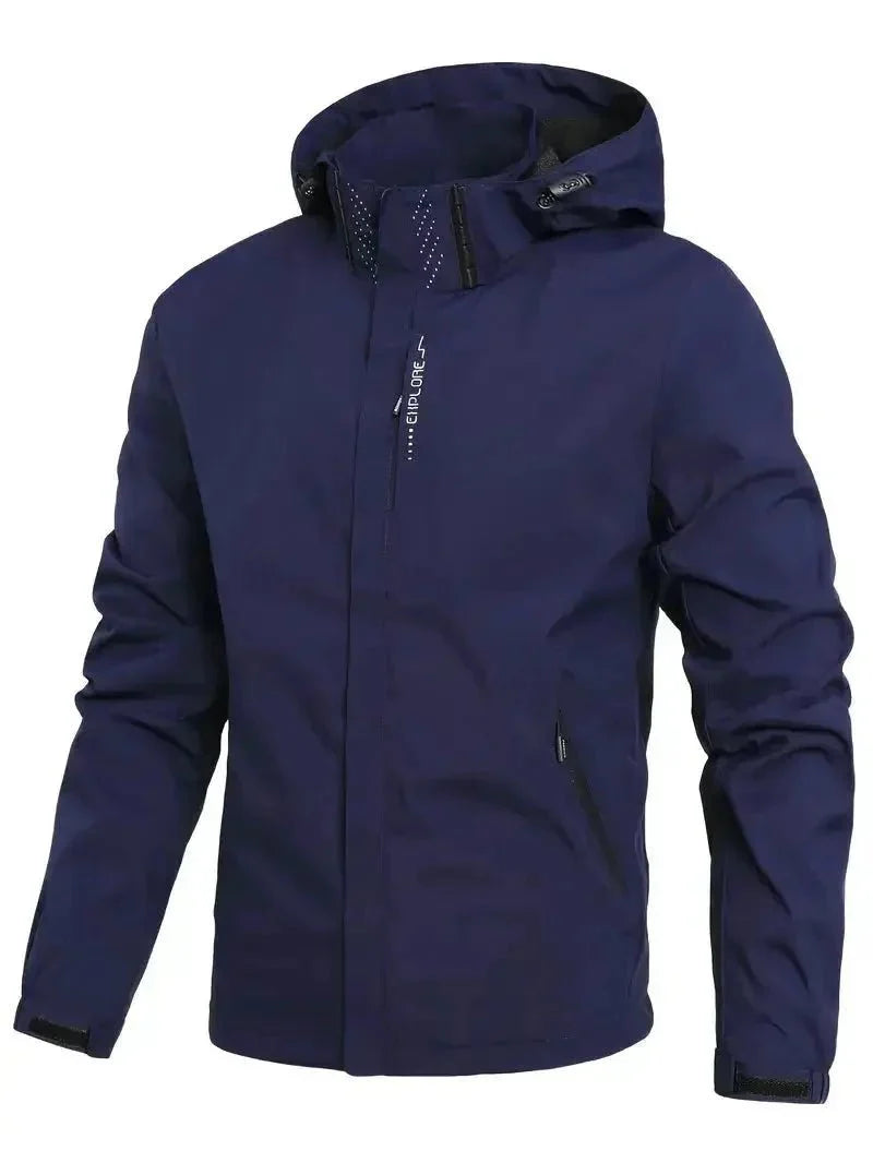 Veste de plein air unisexe déperlante et coupe-vent