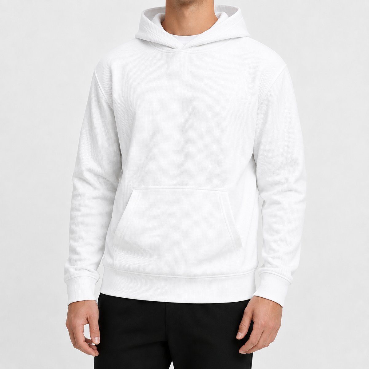 Herren Hoodie Langarm Relaxed Fit mit Kapuze
